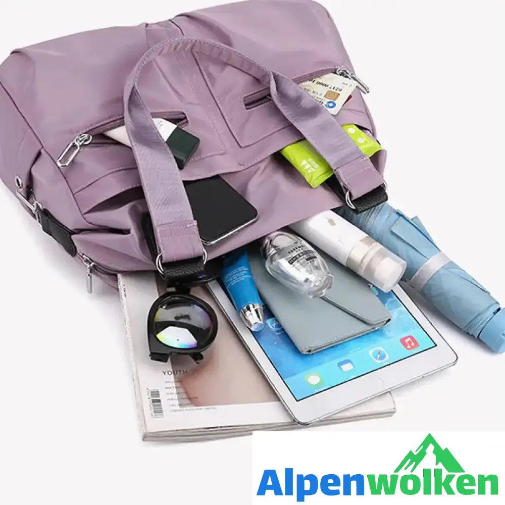 Alpenwolken - Wasserdichte Einfache Nylon-Handtasche