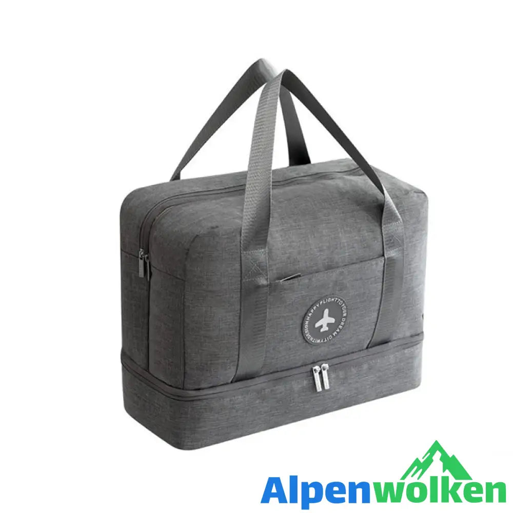 Alpenwolken - Wasserdichte Faltbare Reisetasche, Gym-Badetasche