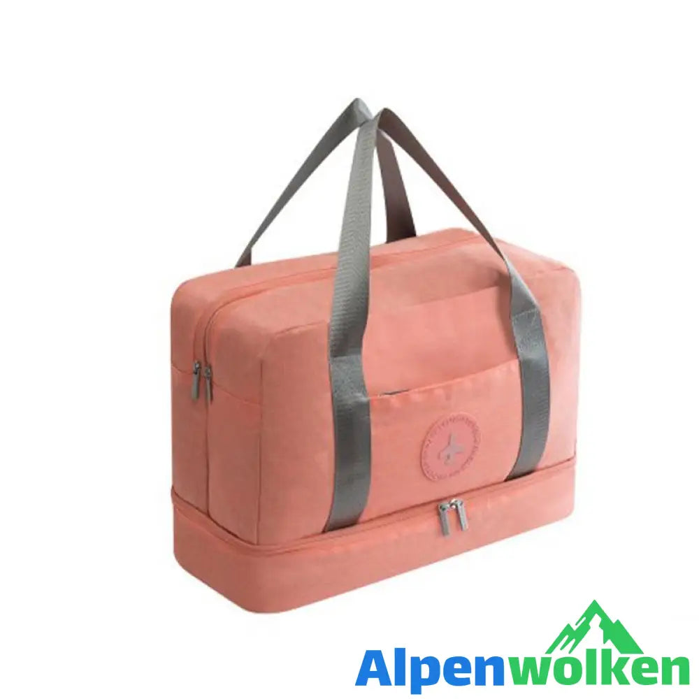 Alpenwolken - Wasserdichte Faltbare Reisetasche, Gym-Badetasche