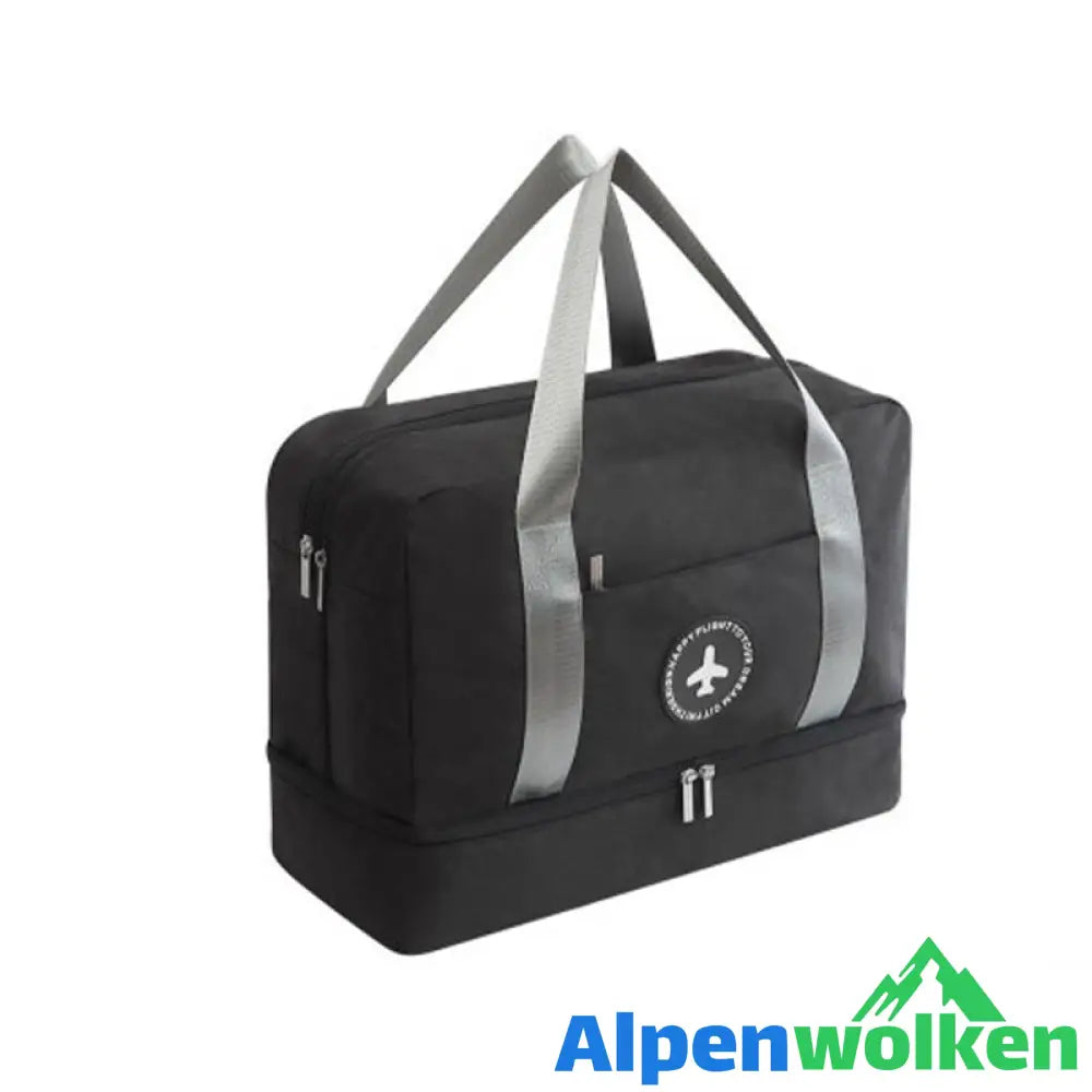 Alpenwolken - Wasserdichte Faltbare Reisetasche, Gym-Badetasche