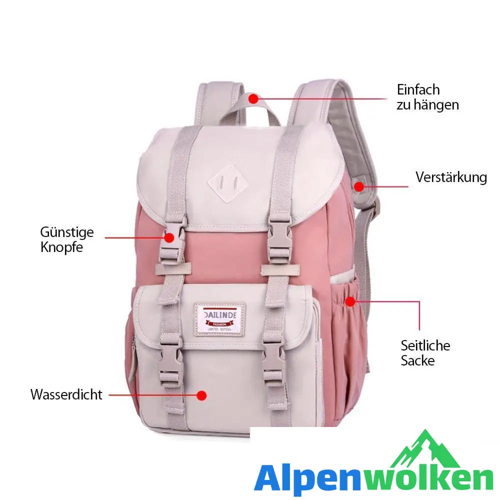 Alpenwolken - Wasserdichte Freizeit Computer Tasche