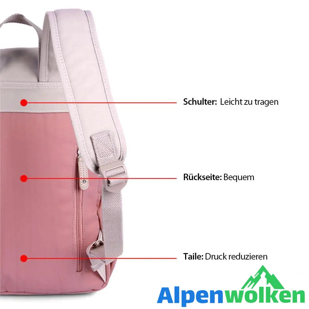 Alpenwolken - Wasserdichte Freizeit Computer Tasche