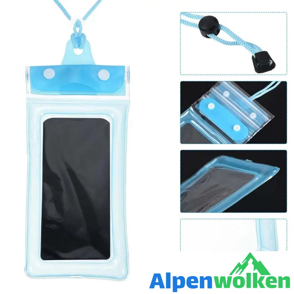 Alpenwolken - Wasserdichte Handytasche