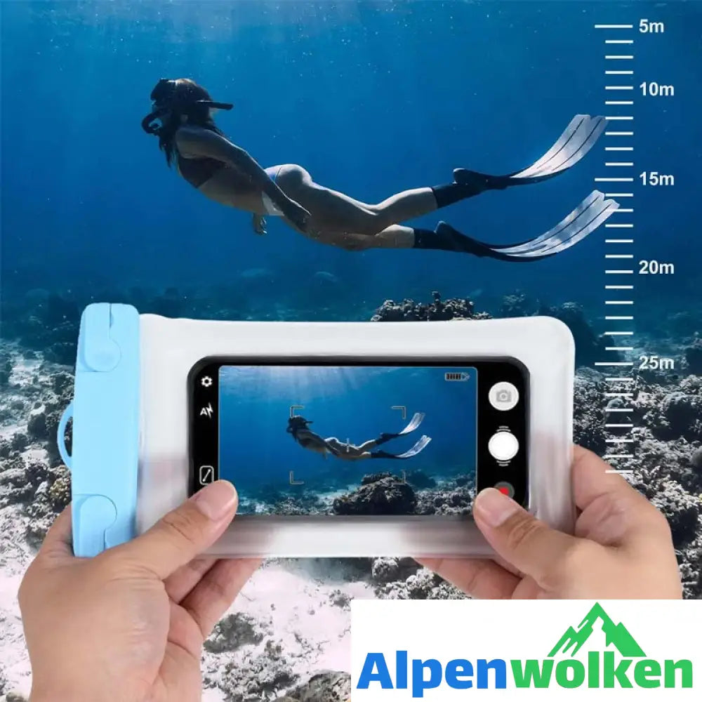 Alpenwolken - Wasserdichte Handytasche