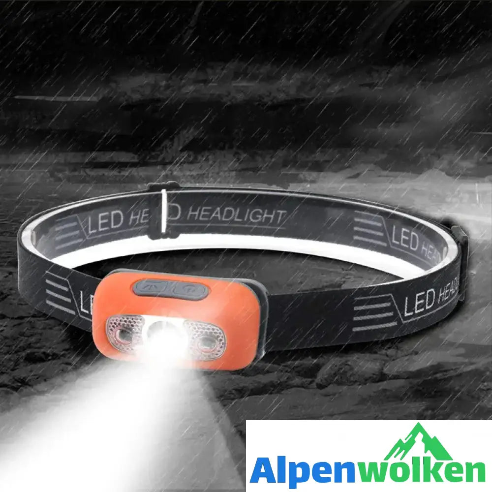 Alpenwolken - Wasserdichte LED Stirnlampe