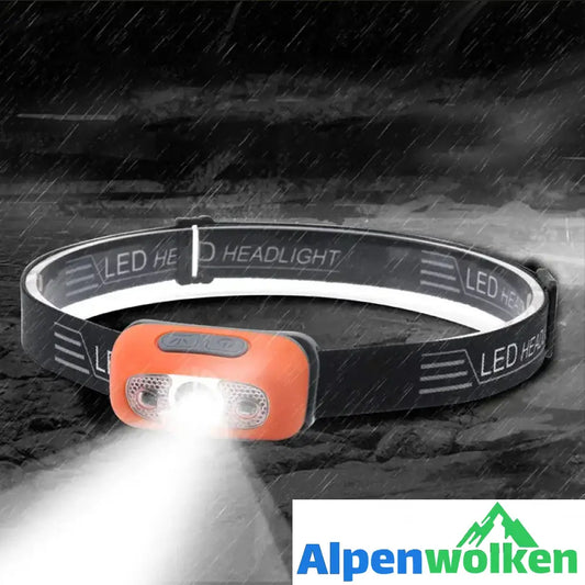 Alpenwolken - Wasserdichte LED Stirnlampe