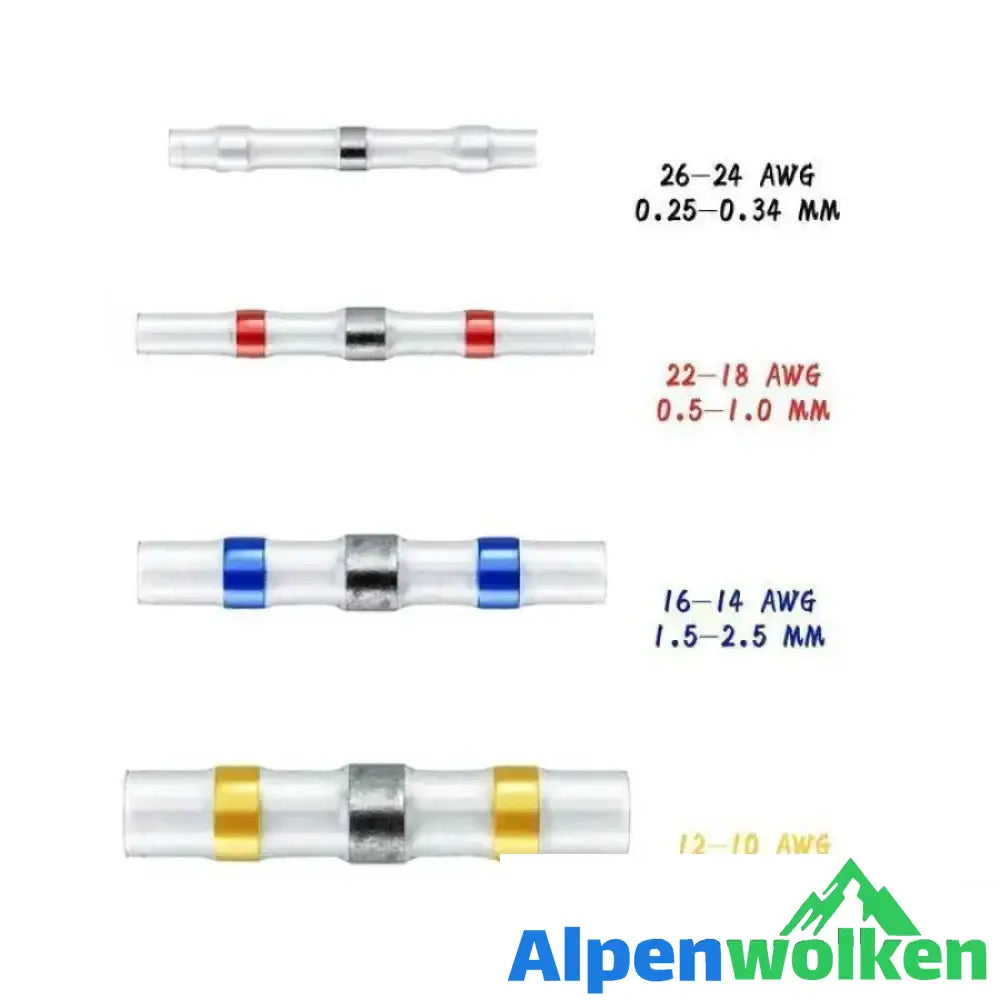 Alpenwolken - Wasserdichte Lötdrahtverbinder