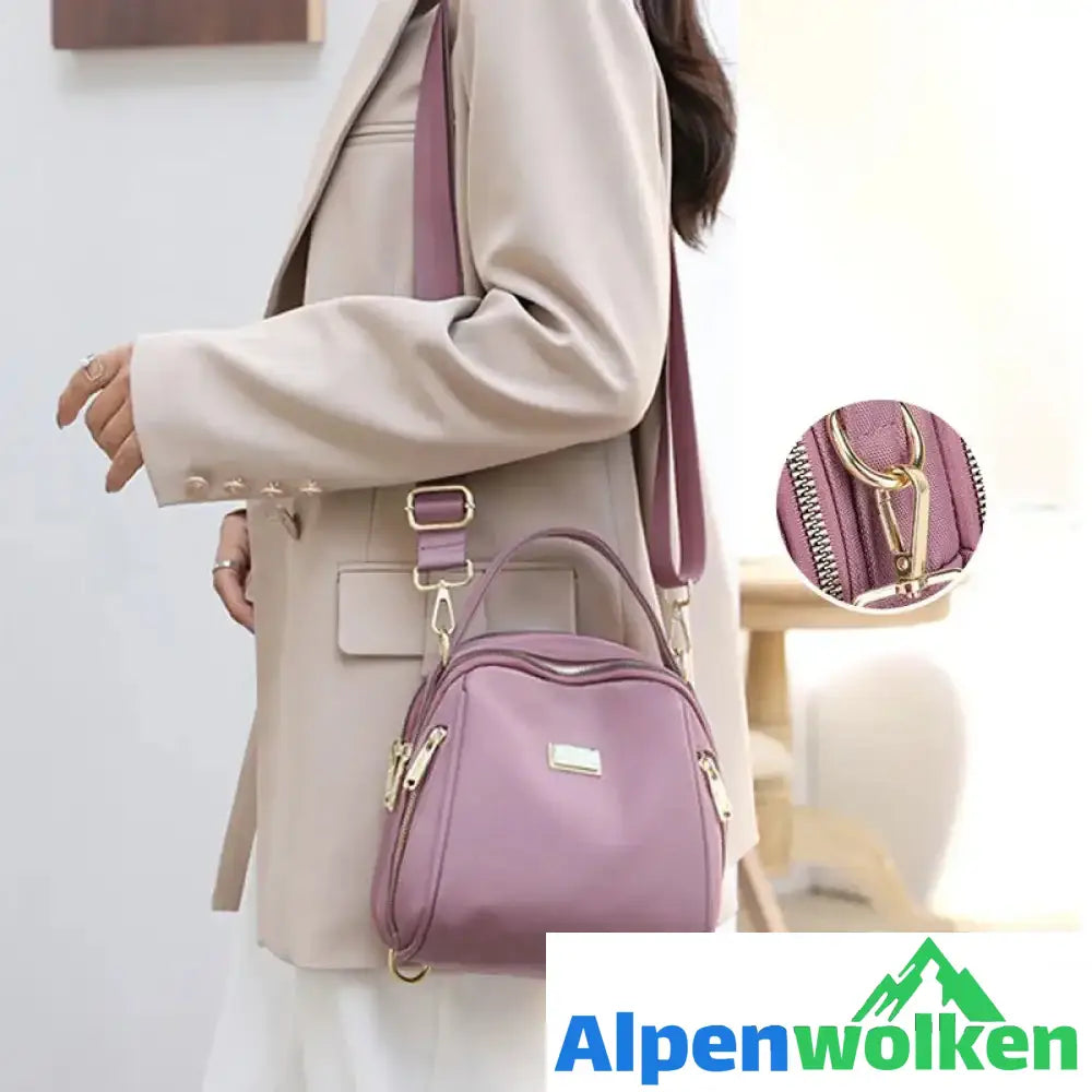 Alpenwolken - 🌸Wasserdichte Mehrzweck-Schulterrucksacktasche aus Nylon🌸