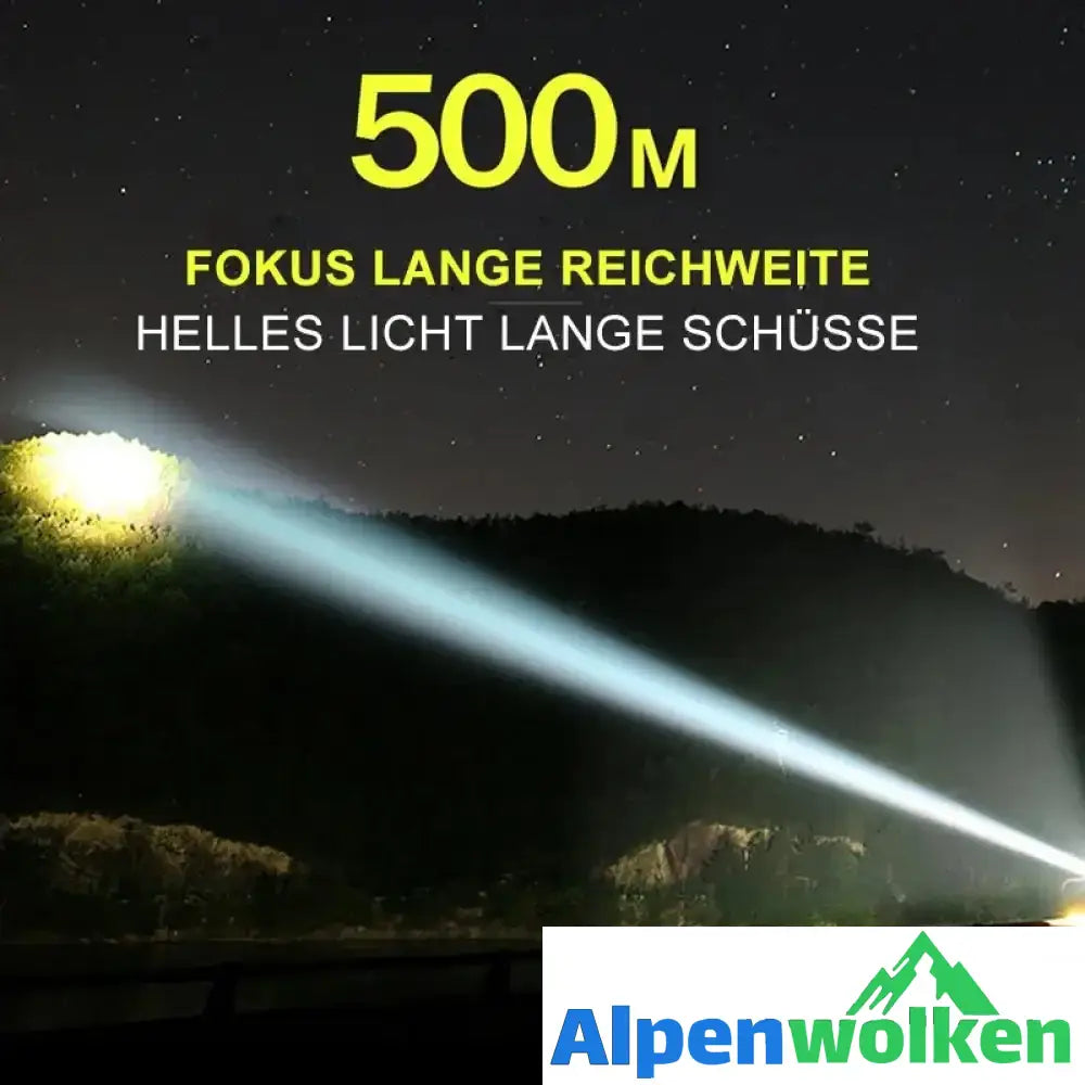 Alpenwolken - Wasserdichte militärische Lasertaschenlampe