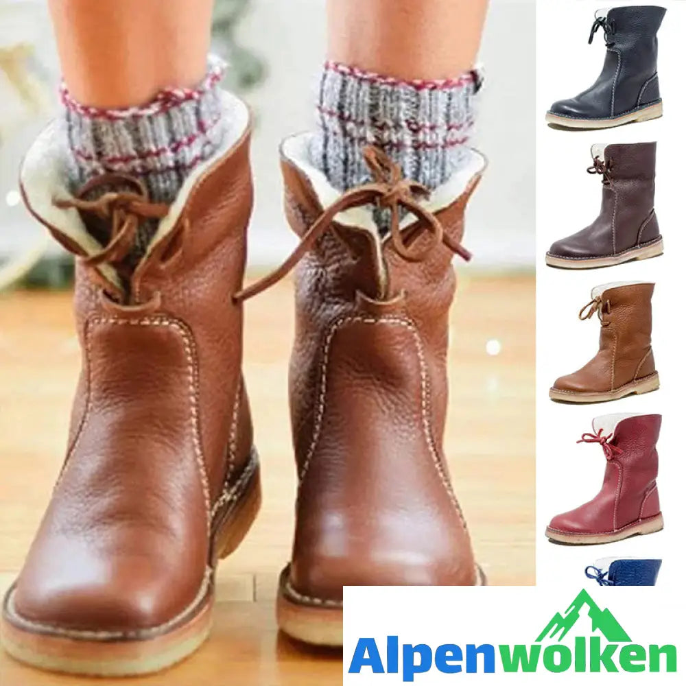 Alpenwolken - WASSERDICHTE SCHNEESTIEFEL FÜR DAMEN