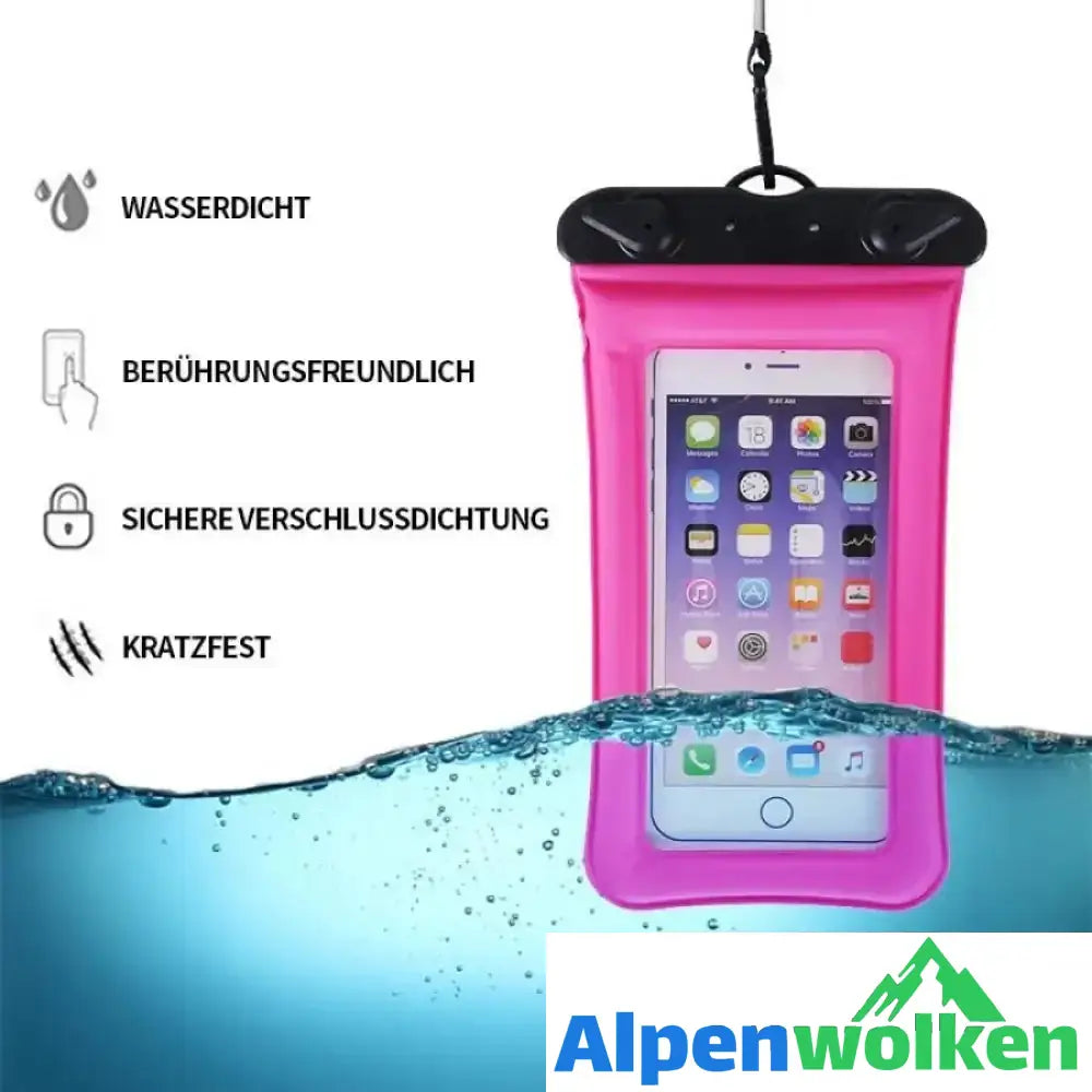 Alpenwolken - Wasserdichte, schwimmende Handytasche