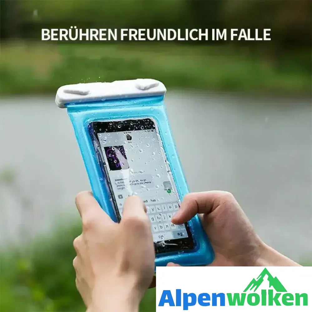 Alpenwolken - Wasserdichte, schwimmende Handytasche