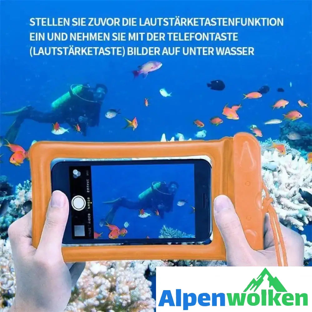 Alpenwolken - Wasserdichte, schwimmende Handytasche