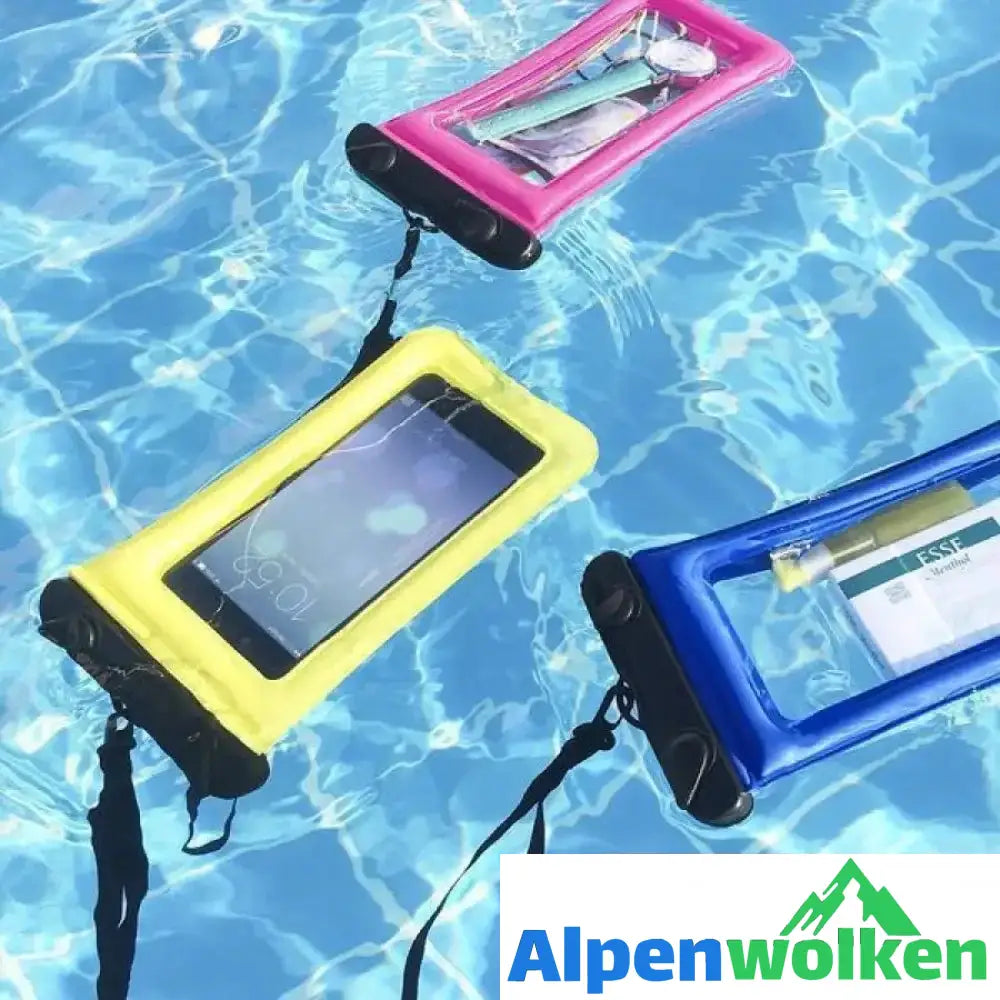 Alpenwolken - Wasserdichte, schwimmende Handytasche