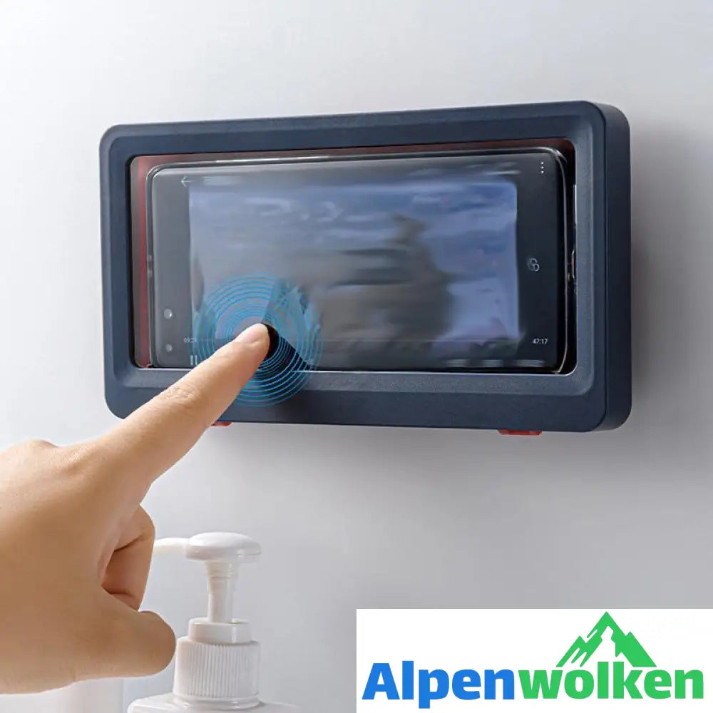 Alpenwolken - Wasserdichte Telefonhülle und Aufbewahrungsbox im Badezimmer