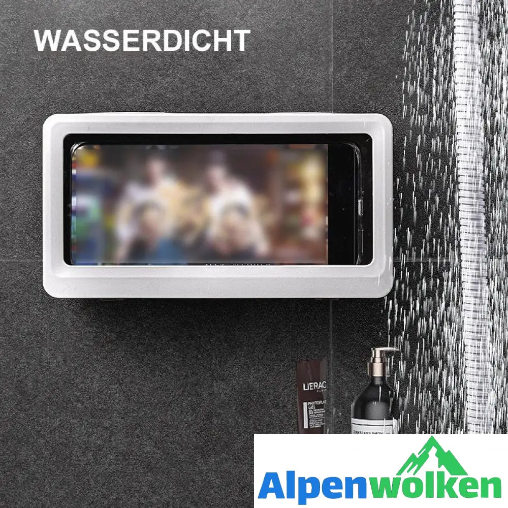 Alpenwolken - Wasserdichte Telefonhülle und Aufbewahrungsbox im Badezimmer