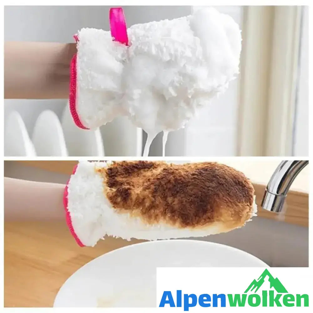 Alpenwolken - Wasserdichte Warme Bambusfaser-Handschuhe für Hausarbeit