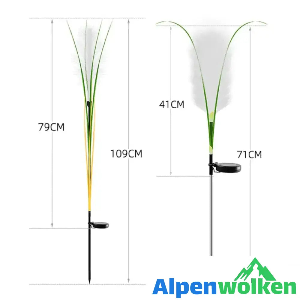 Alpenwolken - Wasserdichtes Dekoratives Solar-Rasenlicht