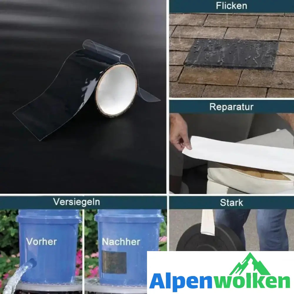 Alpenwolken - Wasserdichtes Gummikleber Reparatur-Band