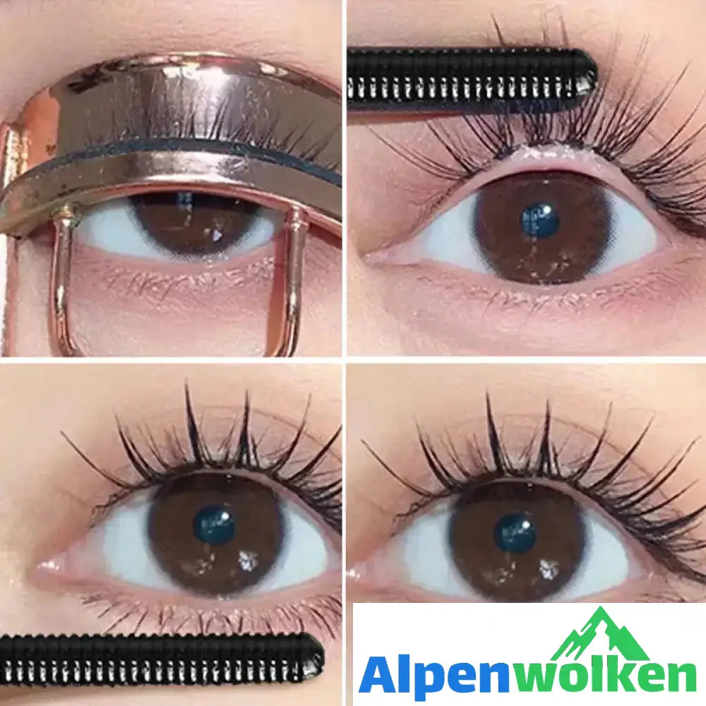 Alpenwolken - Wasserfeste und wischfeste Wimperntusche aus Metallflasche