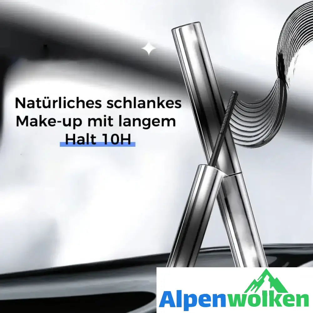 Alpenwolken - Wasserfeste und wischfeste Wimperntusche aus Metallflasche