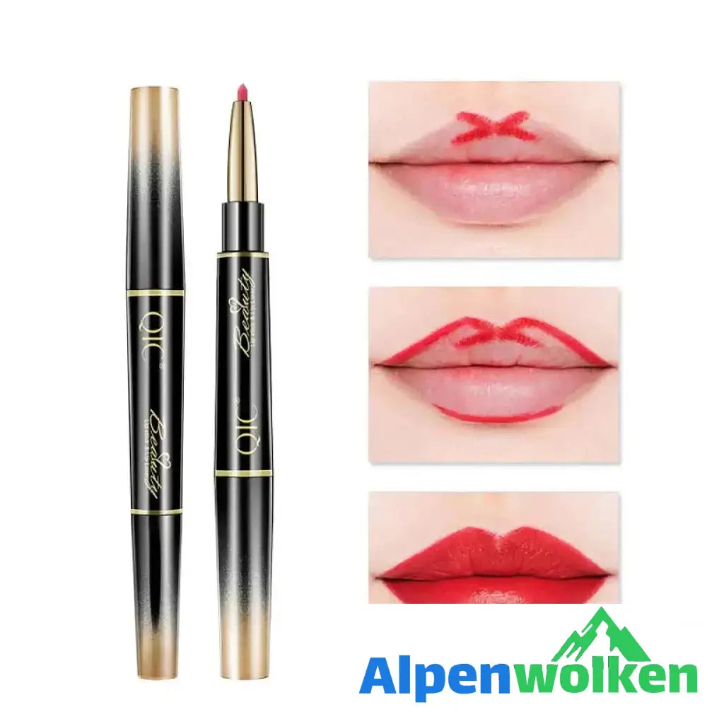 Alpenwolken - Wasserfester Doppelseitiger Lippenstift