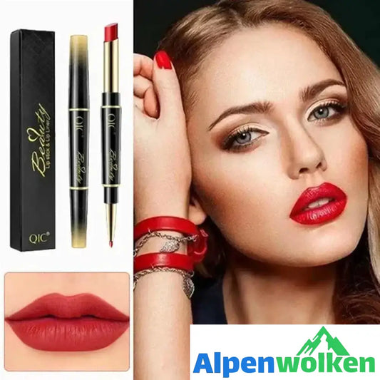 Alpenwolken - Wasserfester Doppelseitiger Lippenstift