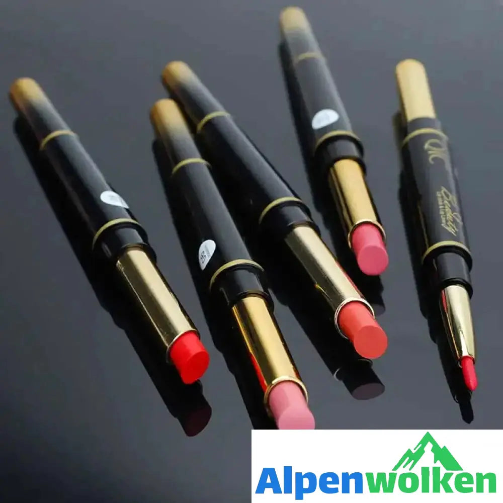 Alpenwolken - Wasserfester Doppelseitiger Lippenstift