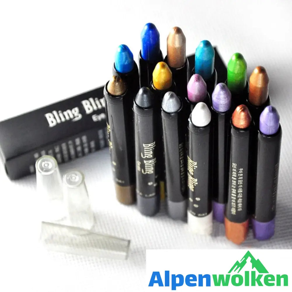 Alpenwolken - ✨Wasserfester Glitzer-Lidschatten-Eyeliner-Stift