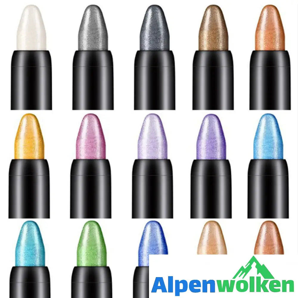 Alpenwolken - ✨Wasserfester Glitzer-Lidschatten-Eyeliner-Stift