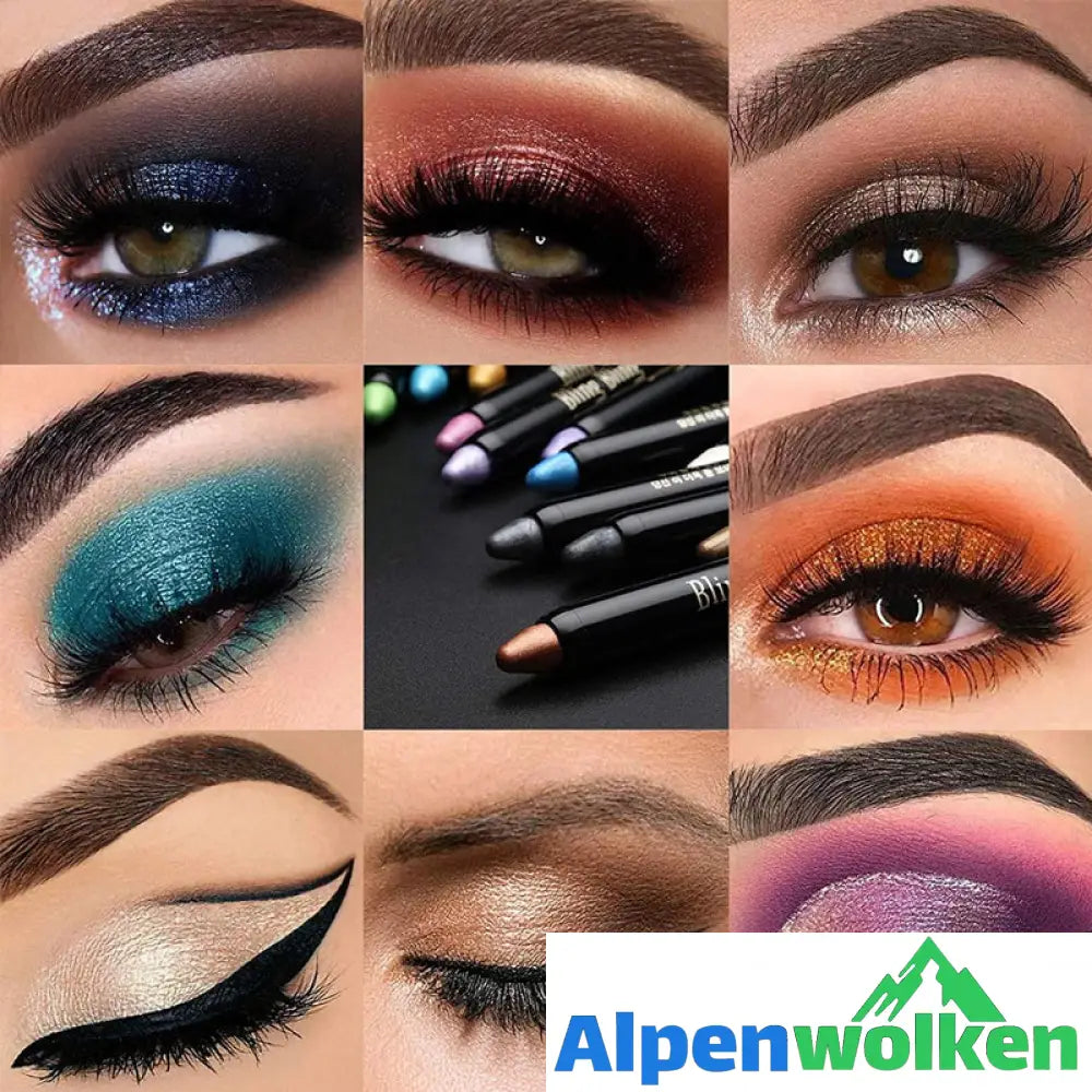 Alpenwolken - ✨Wasserfester Glitzer-Lidschatten-Eyeliner-Stift