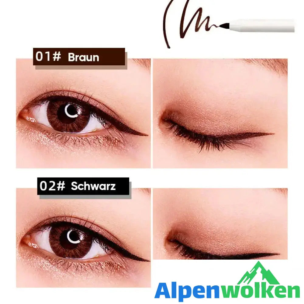 Alpenwolken - Wasserfester langlebiger Gel-Eyeliner