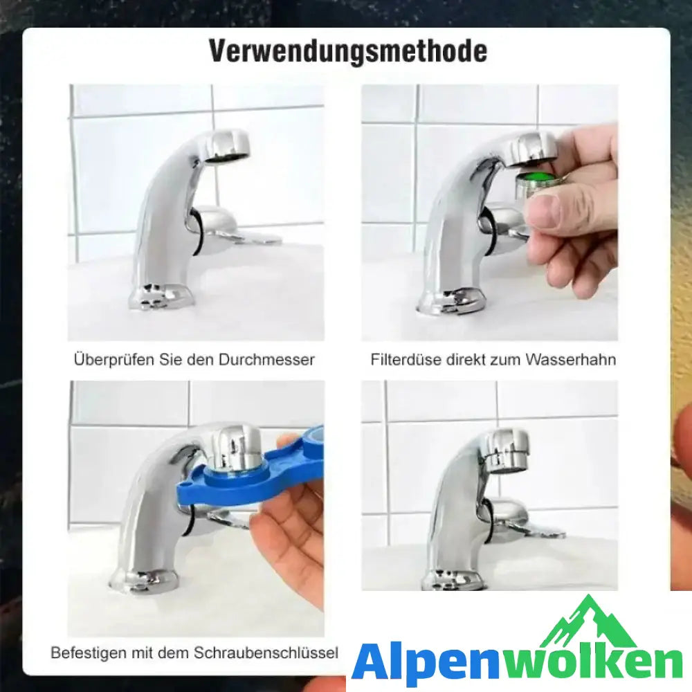 Alpenwolken - Wasserhahn Installationsschlüssel