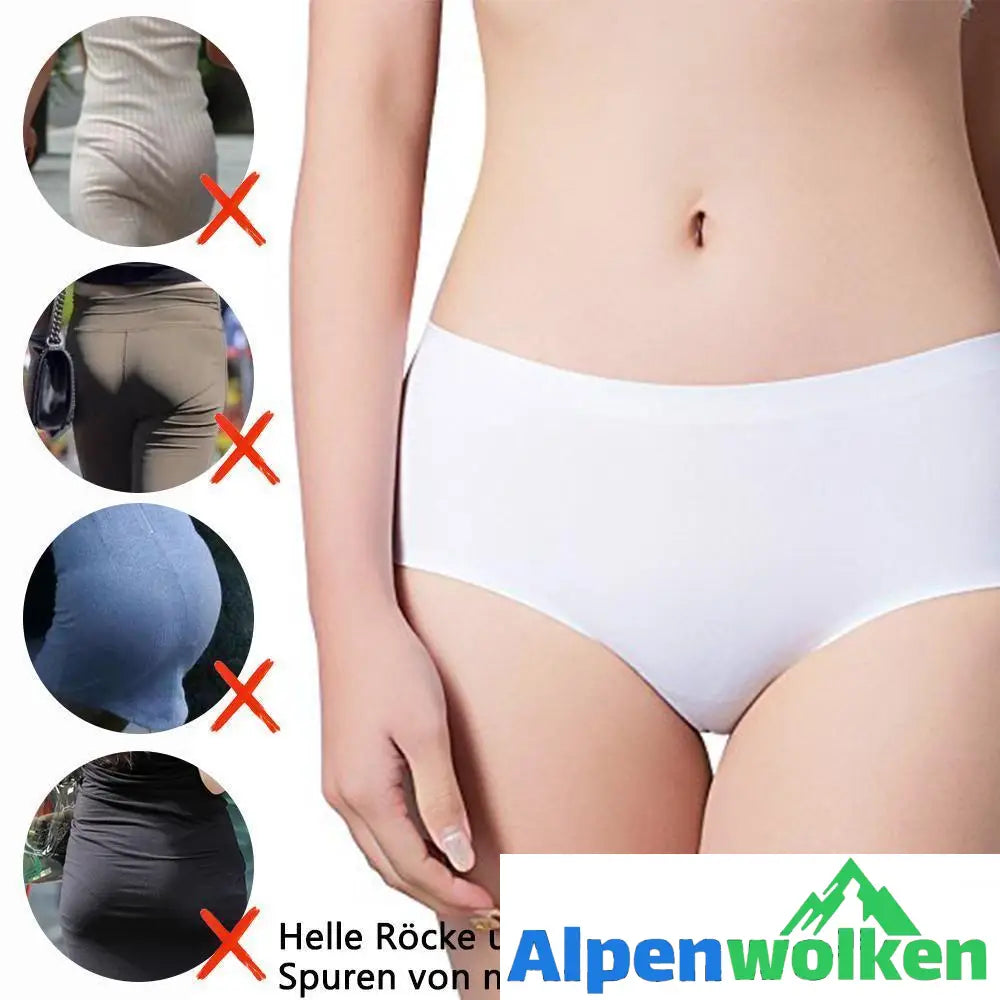 Alpenwolken - Weiche nahtlose Damen Unterhose, 3 Stücke