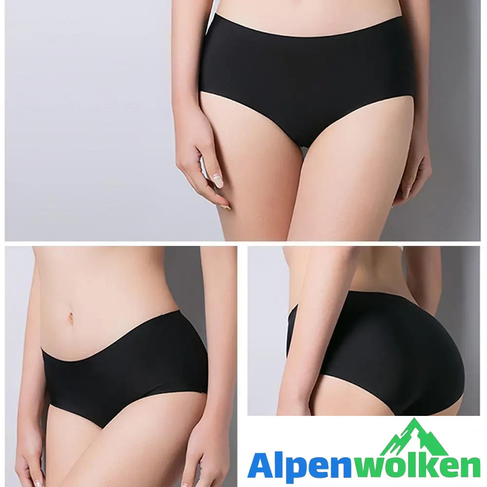 Alpenwolken - Weiche nahtlose Damen Unterhose, 3 Stücke