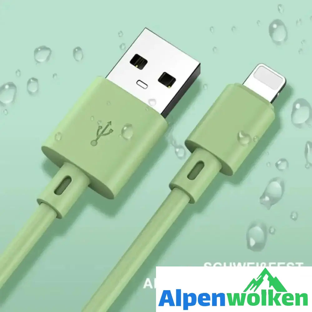 Alpenwolken - Weiches buntes Handy-Datenkabel