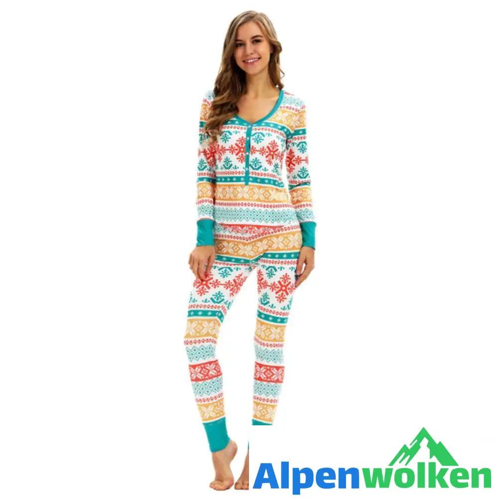 Alpenwolken - Weihnachten Digitaldruck Pyjamas