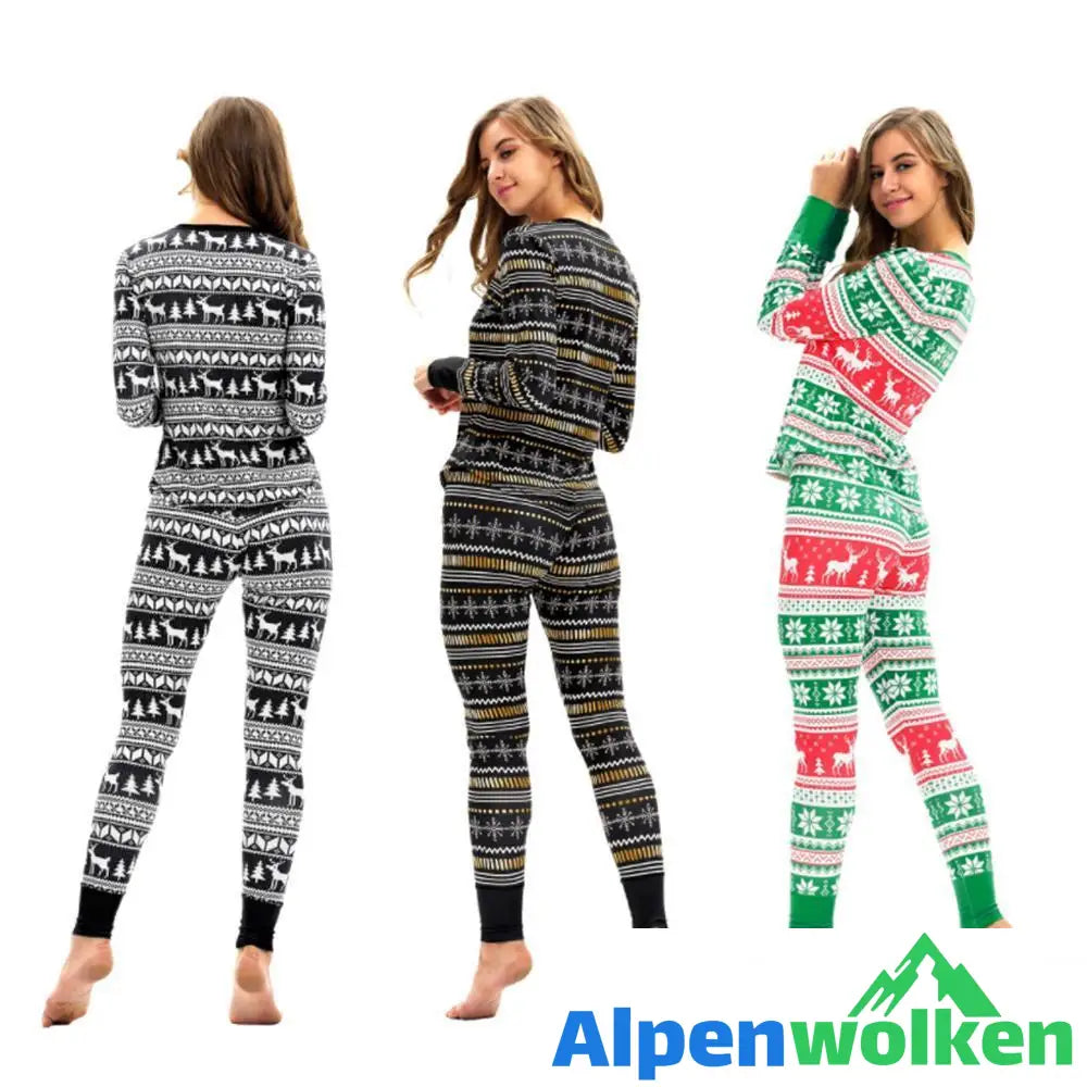 Alpenwolken - Weihnachten Digitaldruck Pyjamas