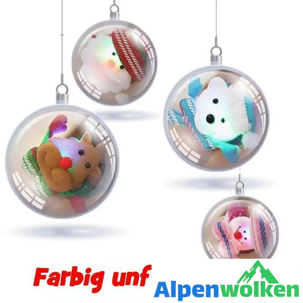 Alpenwolken - Weihnachts LED Armband