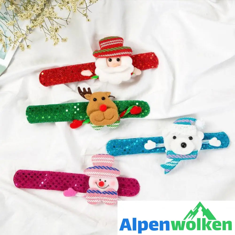 Alpenwolken - Weihnachts LED Armband