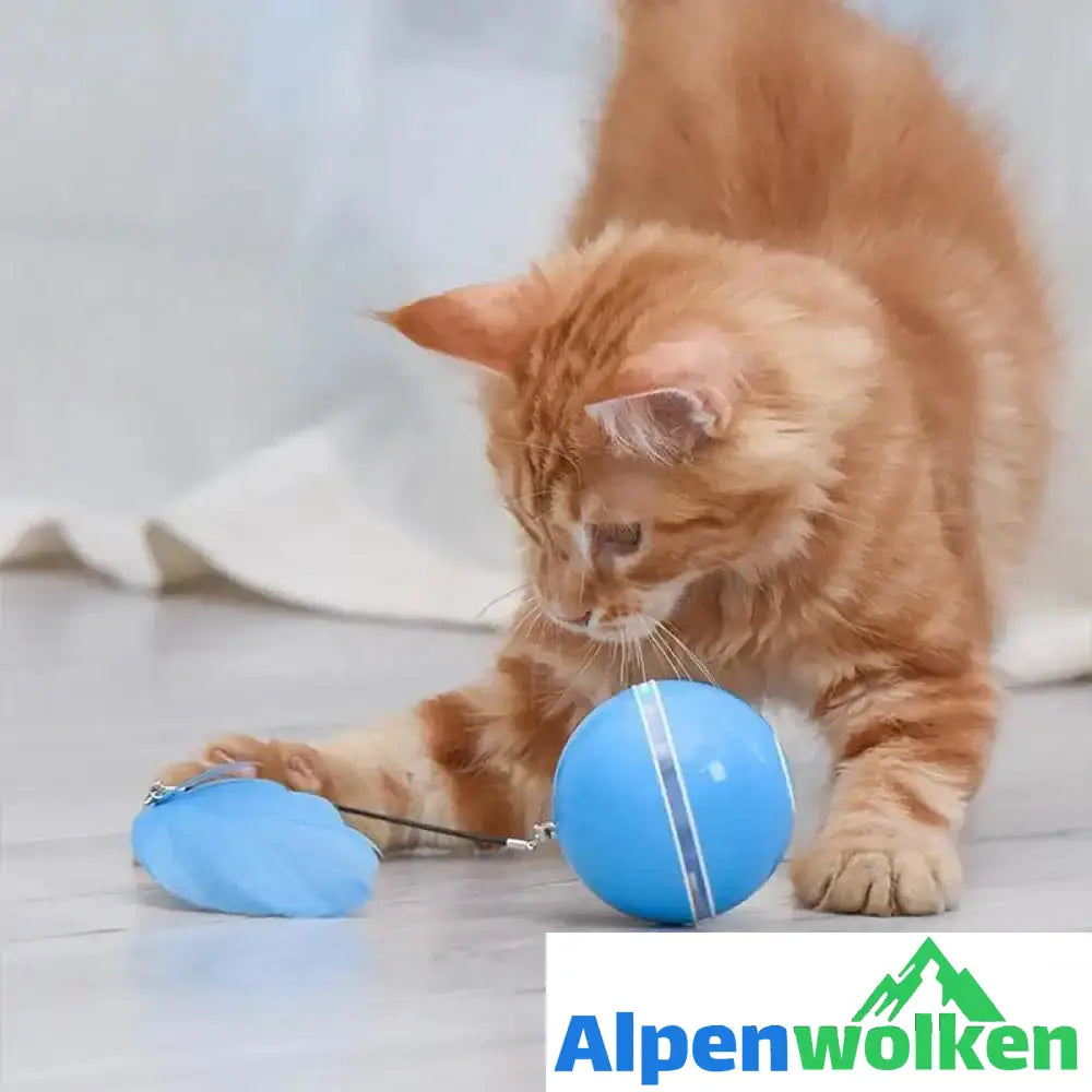 Alpenwolken - (🌲Weihnachtsangebot - 48 % RABATT) Freietaube Laser Katzenball mit Feder🎉