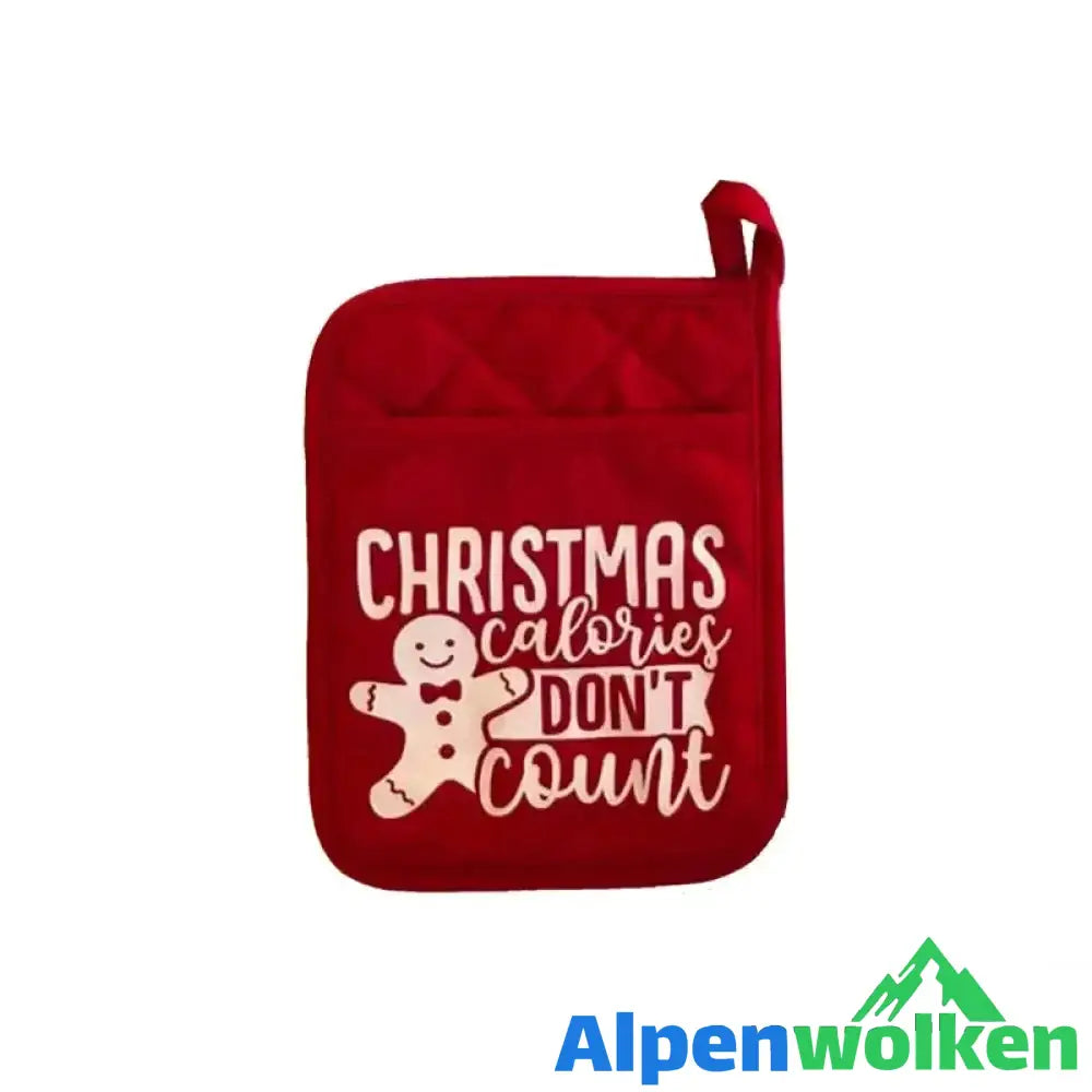 Alpenwolken - Weihnachtsbackhandschuhe - Geschenktüte C