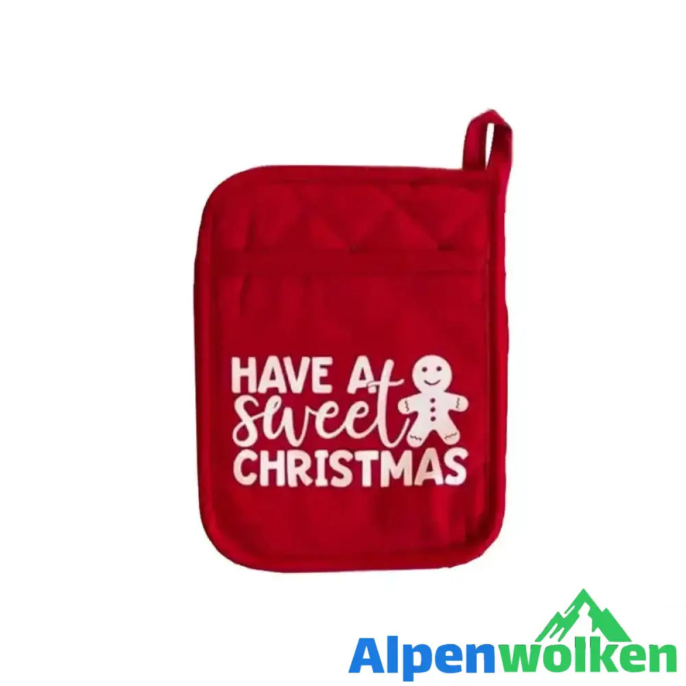 Alpenwolken - Weihnachtsbackhandschuhe - Geschenktüte D