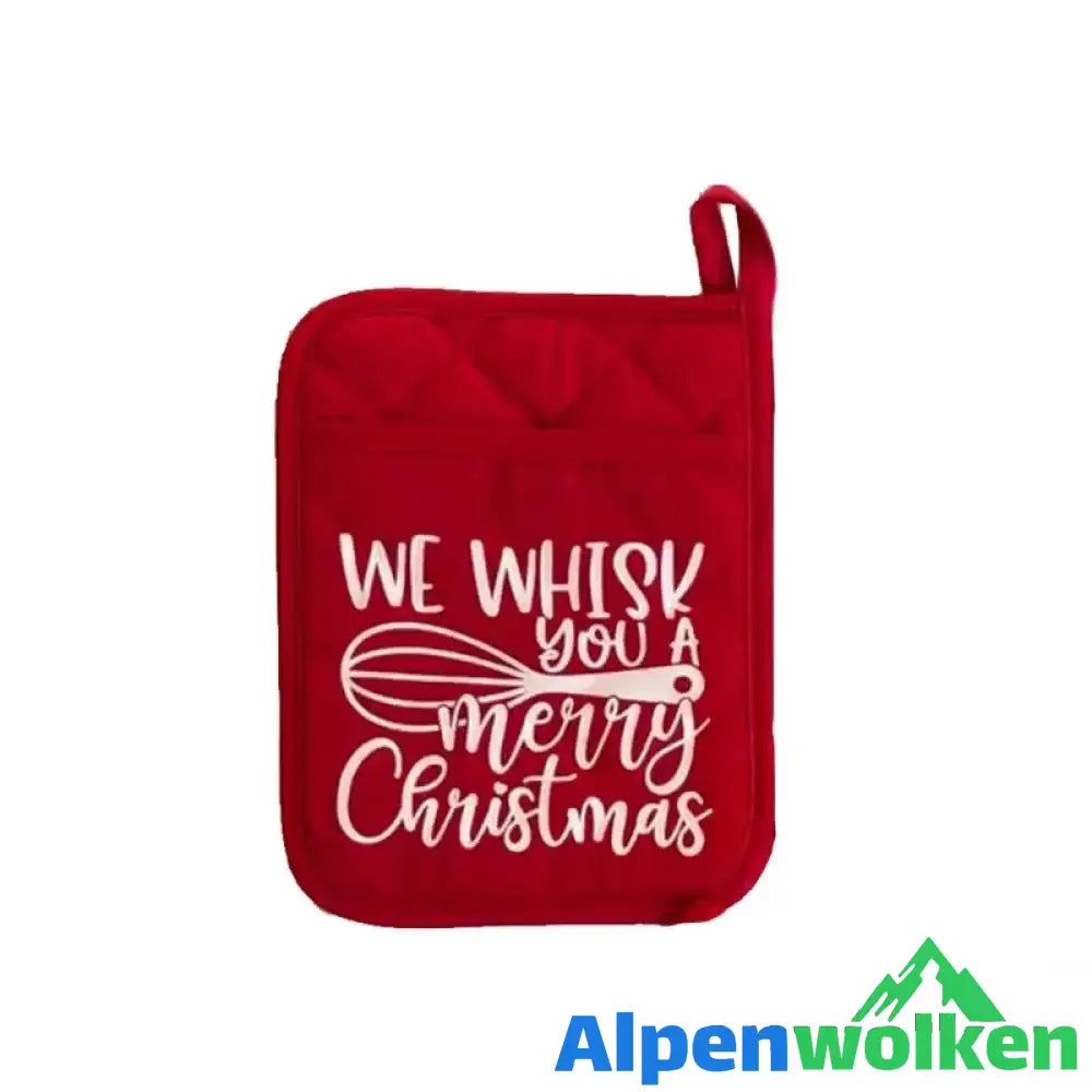 Alpenwolken - Weihnachtsbackhandschuhe - Geschenktüte F