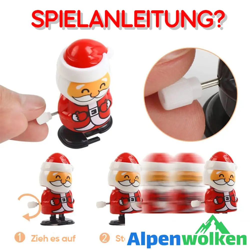 Alpenwolken - Weihnachtsspielzeug zum Aufziehen