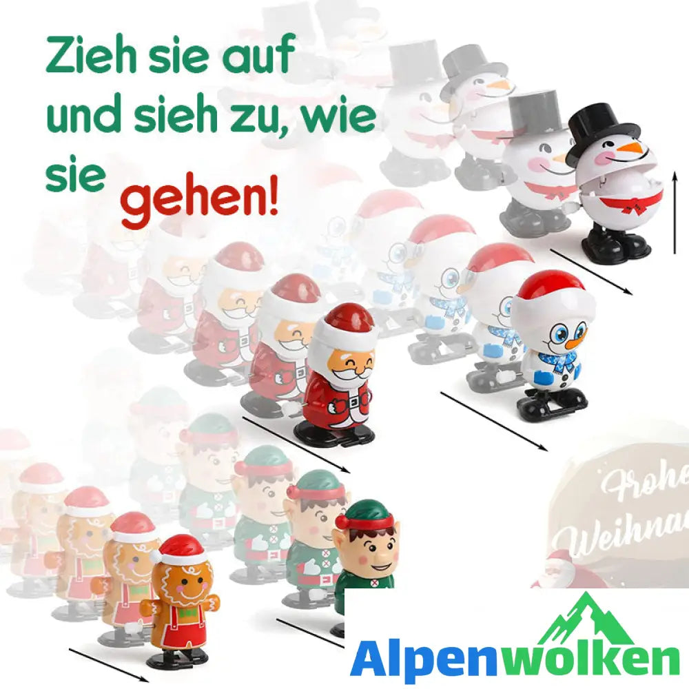 Alpenwolken - Weihnachtsspielzeug zum Aufziehen