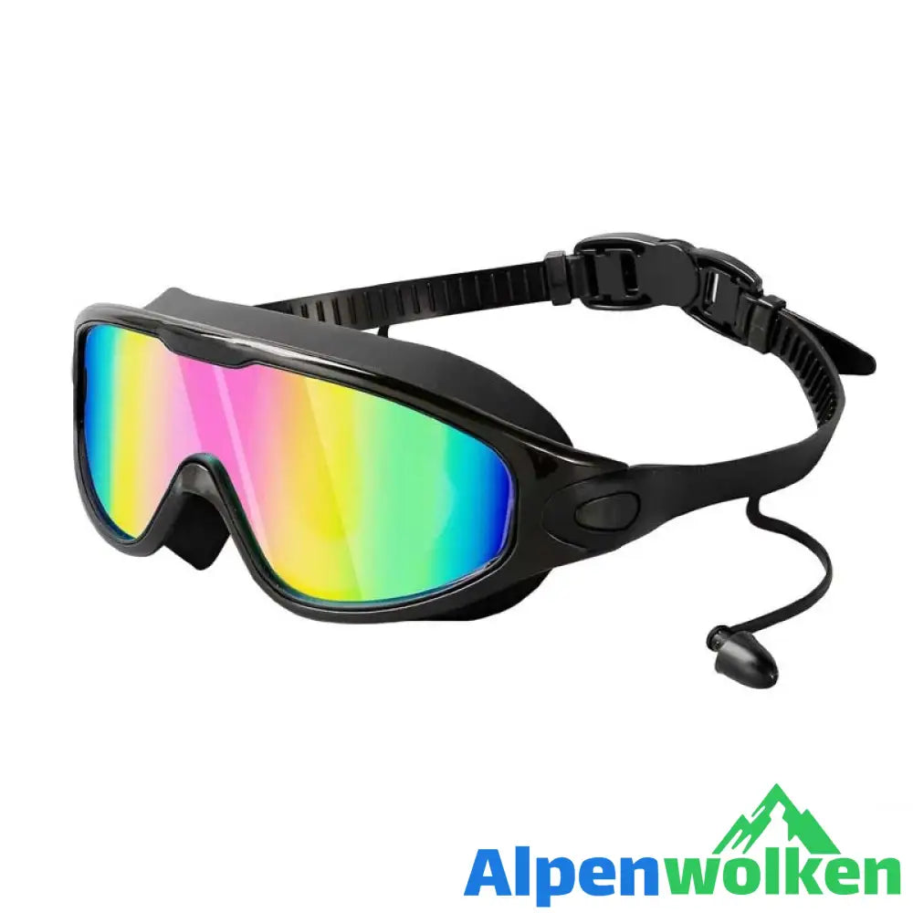 Alpenwolken - Weitwinkel-Schwimmbrille mit Antibeschlag-Effekt