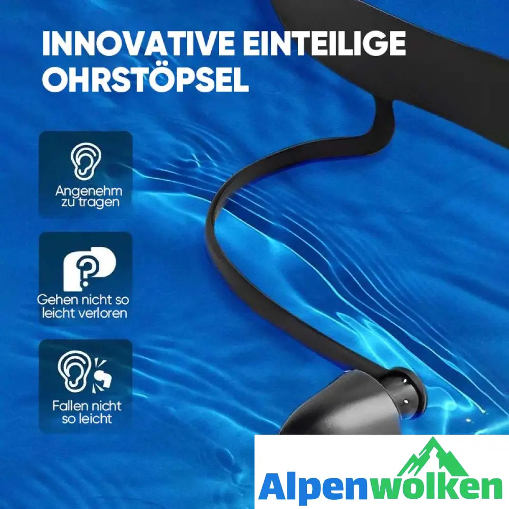 Alpenwolken - Weitwinkel-Schwimmbrille mit Antibeschlag-Effekt