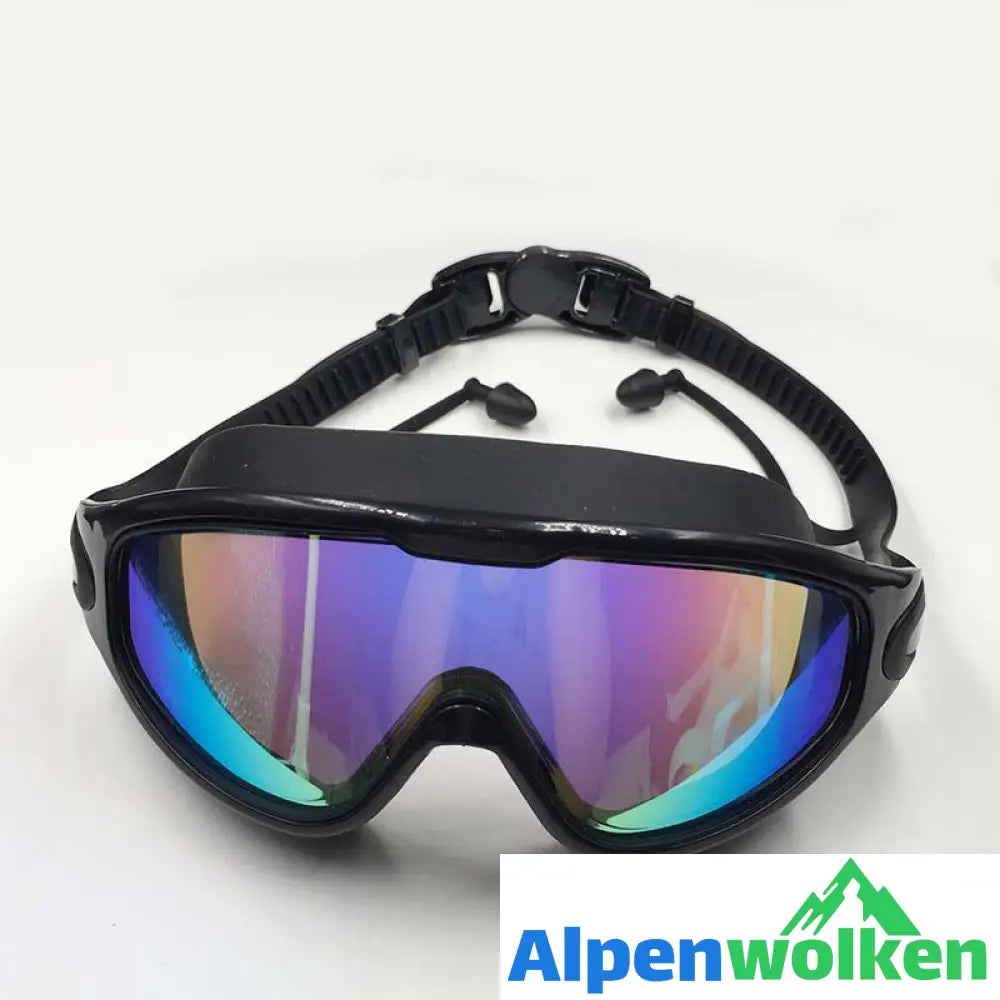 Alpenwolken - Weitwinkel-Schwimmbrille mit Antibeschlag-Effekt