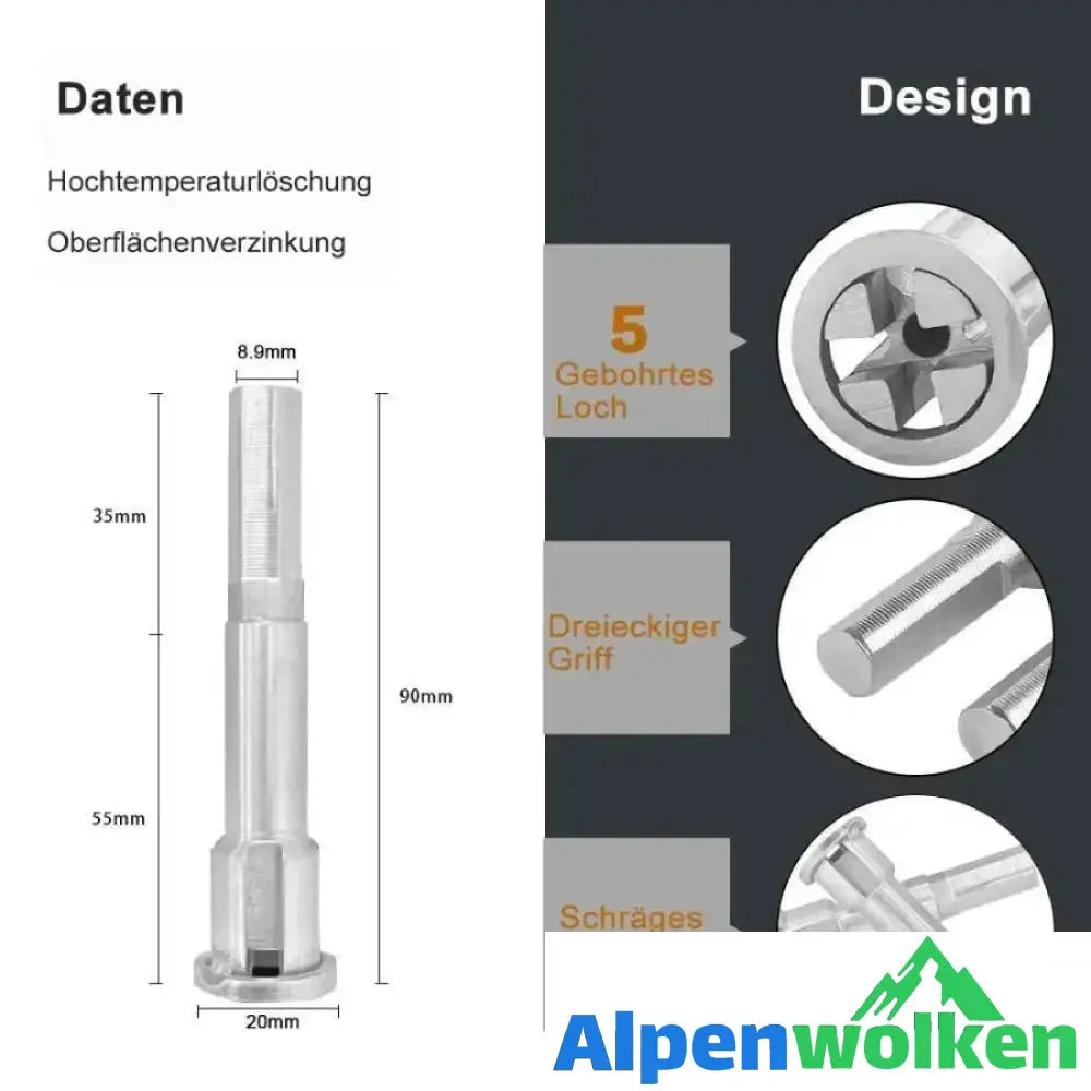 Alpenwolken - Werkzeug zum Abisolieren und Verdrehen von Drähten